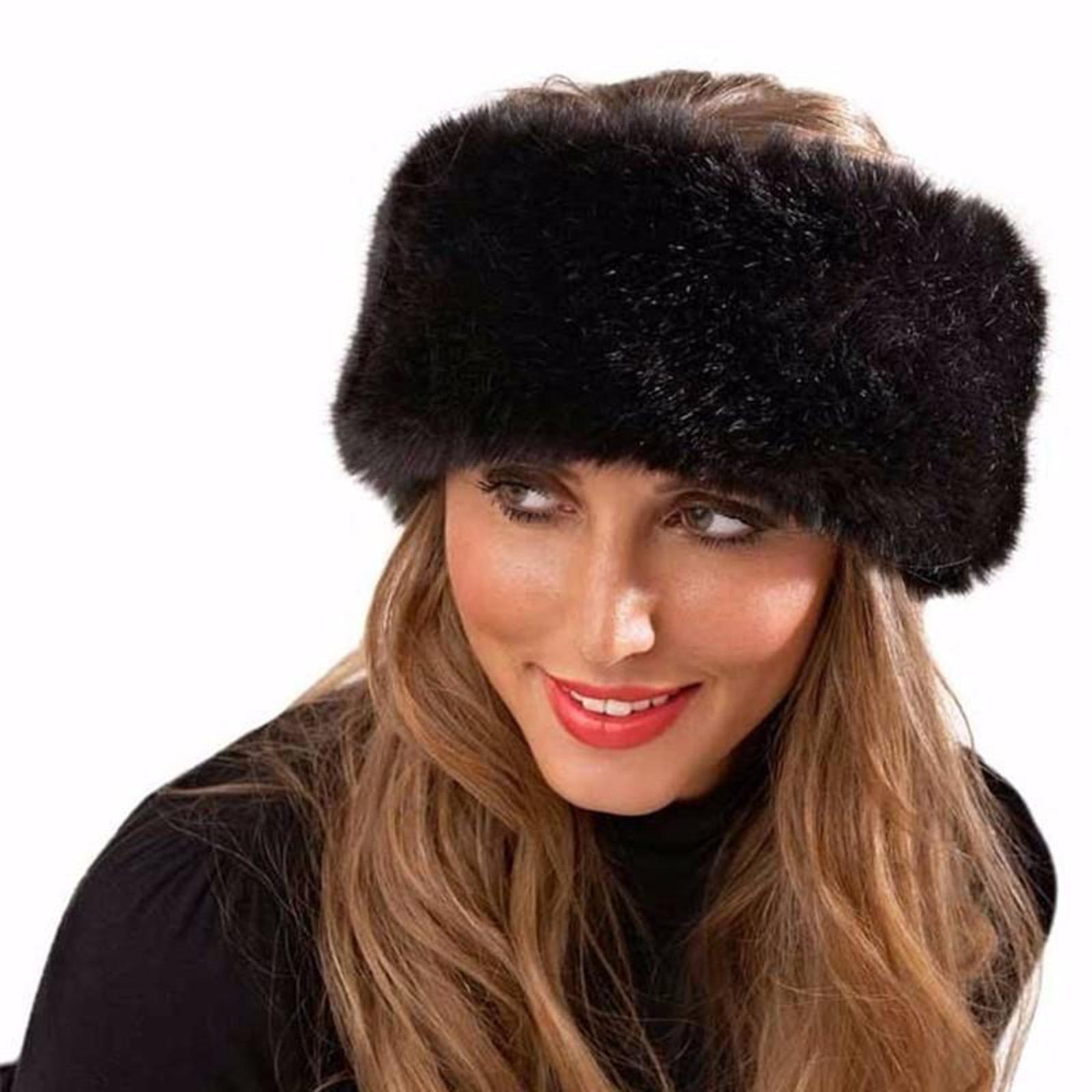 Faux Fur Ear Warmer Headband f - огляд і ціна Fleece Ear Warmer Band