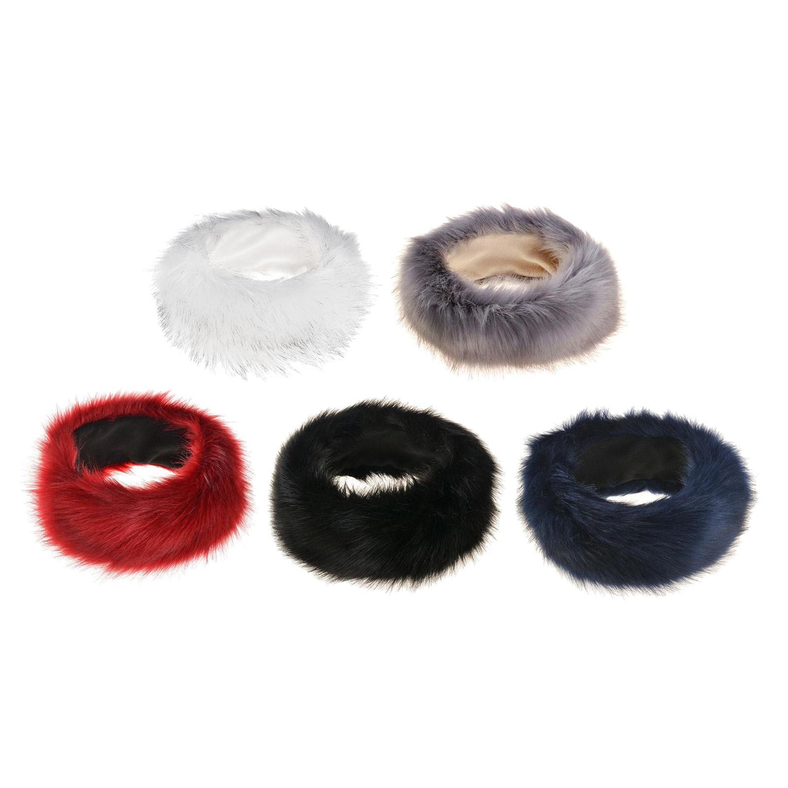 Faux Fur Ear Warmer Headband f - огляд і ціна Fleece Ear Warmer Band