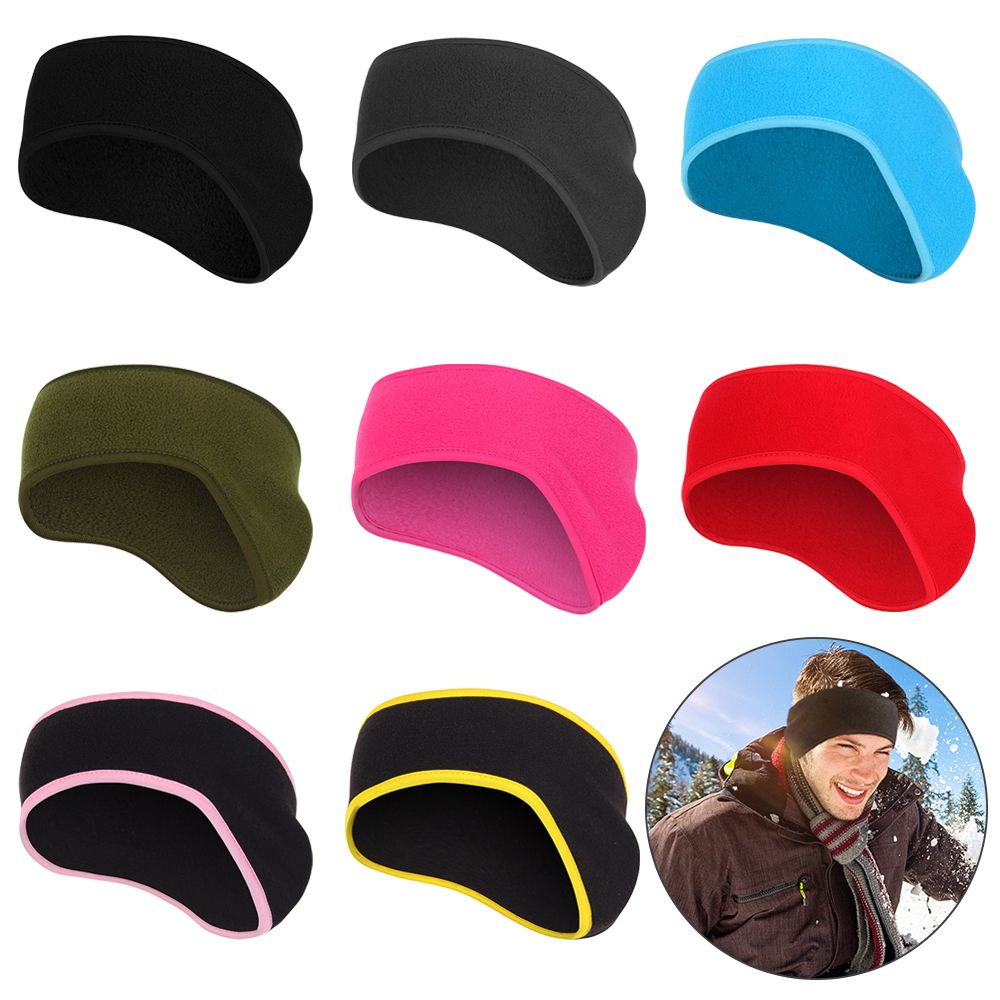 1Pcs Hair Bands Fleece Ear Cov - огляд і ціна Fleece Ear Warmer Band