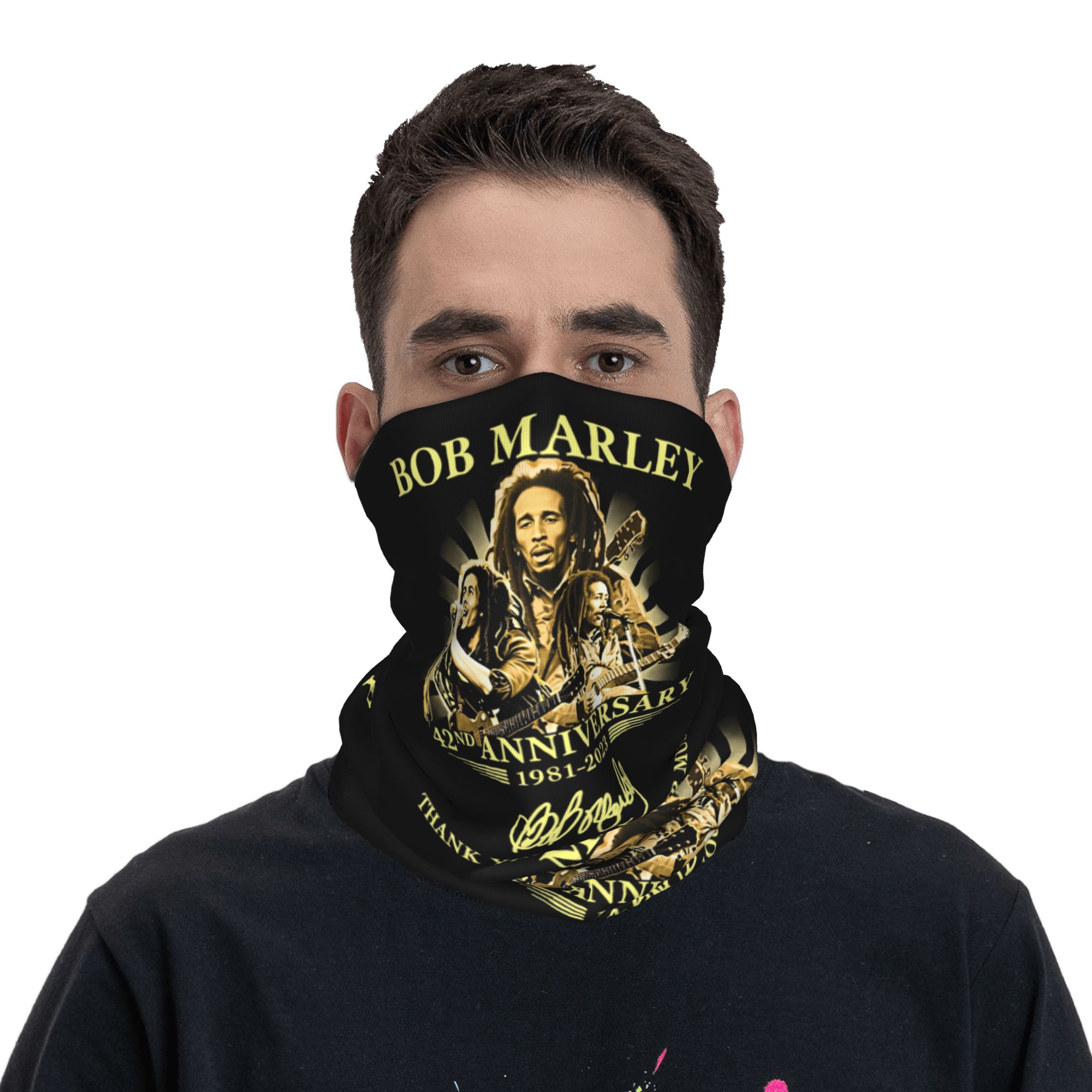 Custom Jamaica Singer Reggae R - огляд і ціна Neck Gaiter Fleece